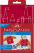Picture of FABER CASTELL APRON RED 6-10 YEARS